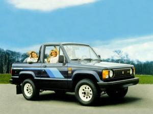 Isuzu Trooper II 2-Door Canvas Top 1983 года